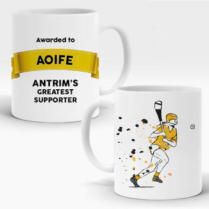 Camogie Greatest Supporter Mug - Antrim