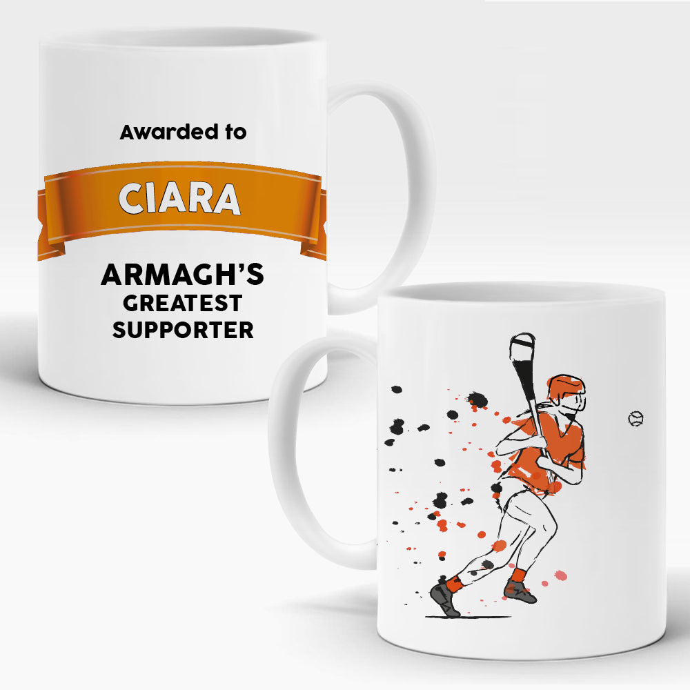 Camogie Greatest Supporter Mug - Armagh