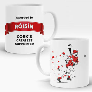 Camogie Greatest Supporter Mug - Cork