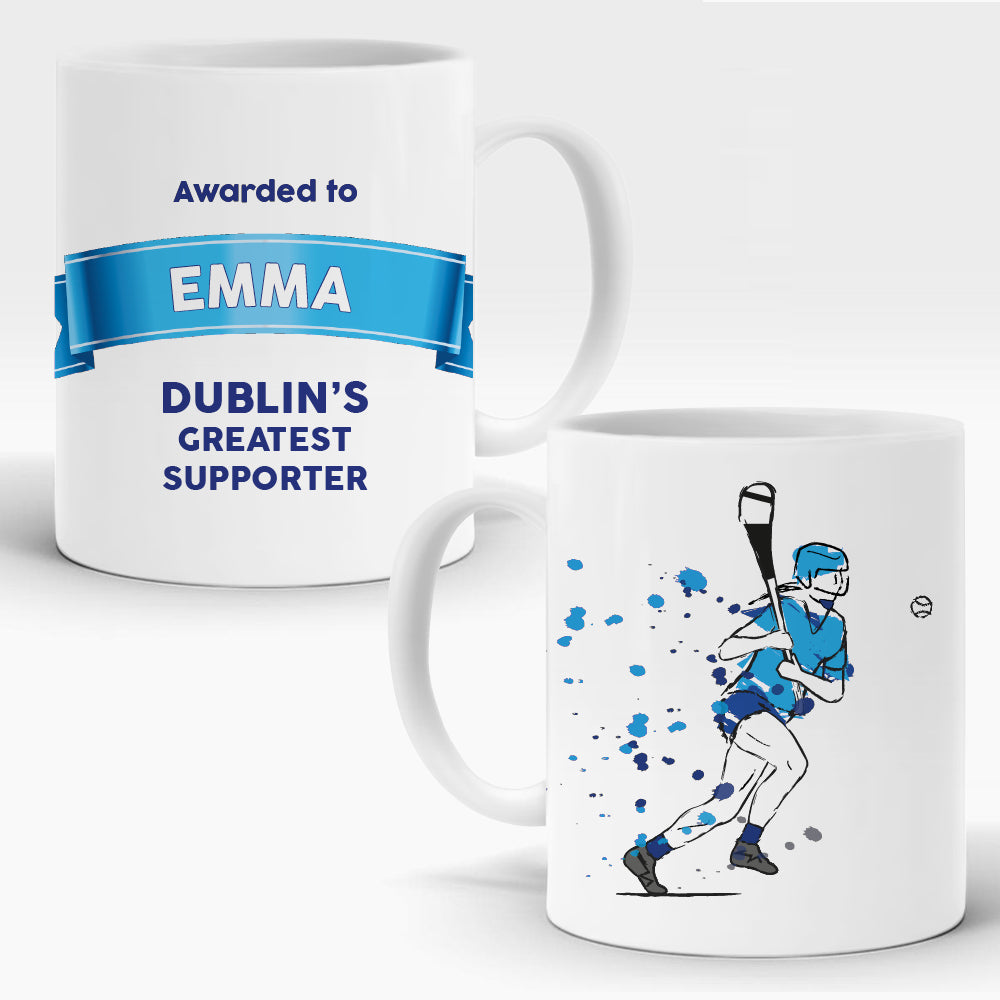 Camogie Greatest Supporter Mug - Dublin