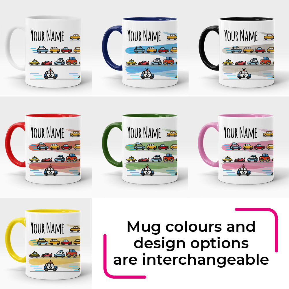 Car Icons Mug