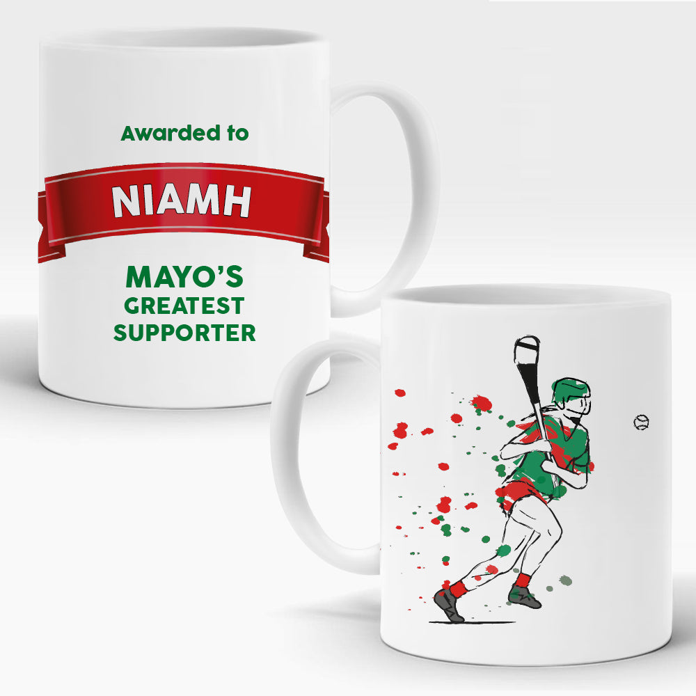 Camogie Greatest Supporter Mug - Mayo