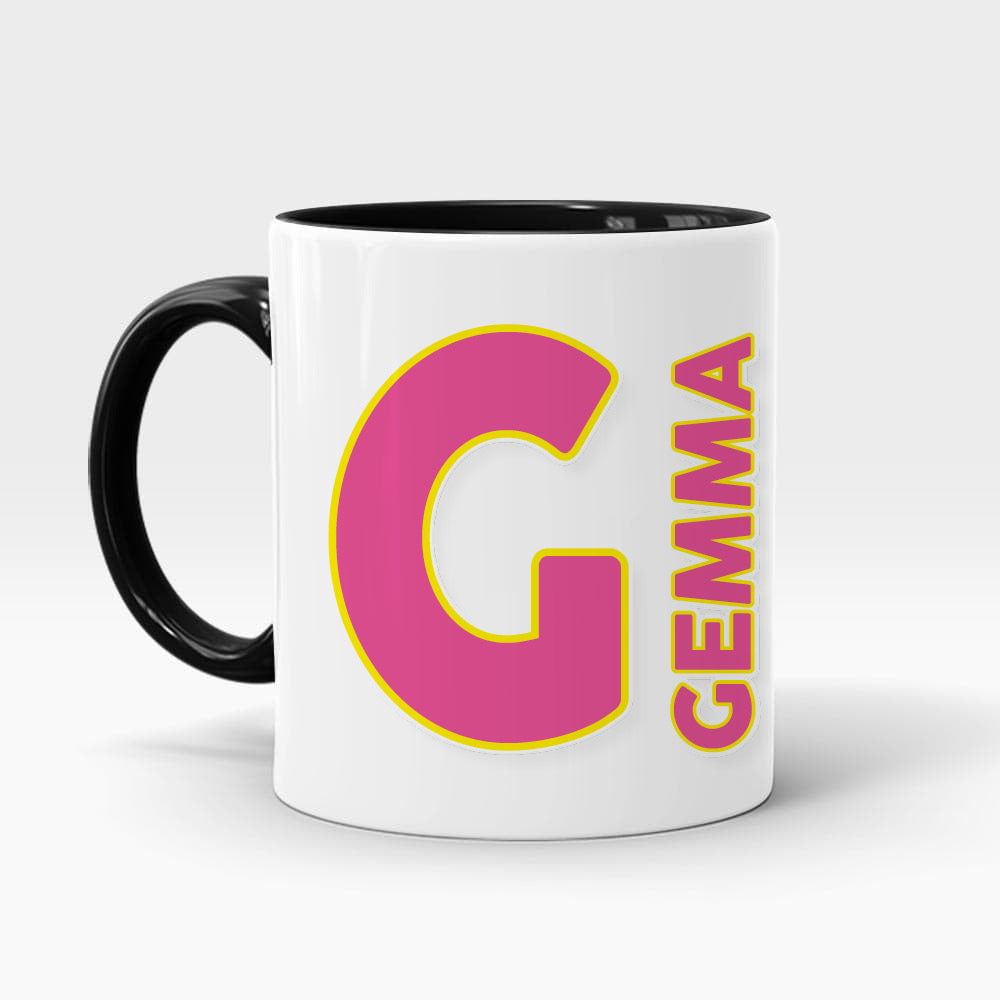 Alphabet Mug - Pink