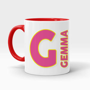 Alphabet Mug - Pink