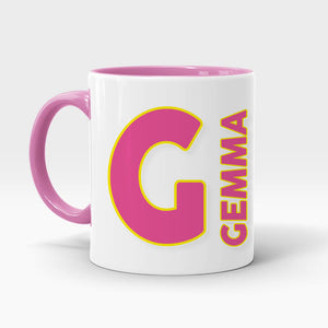 Alphabet Mug - Pink