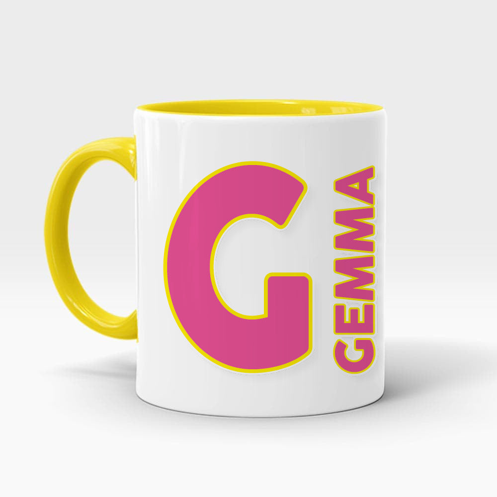 Alphabet Mug - Pink