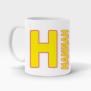 Alphabet Mug - Yellow