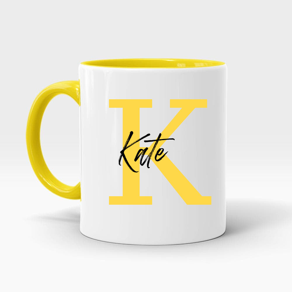 Design Your Alphabet Classic Mug