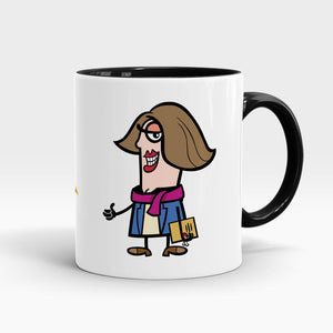 Putting the Tea in Teacher Female Mug