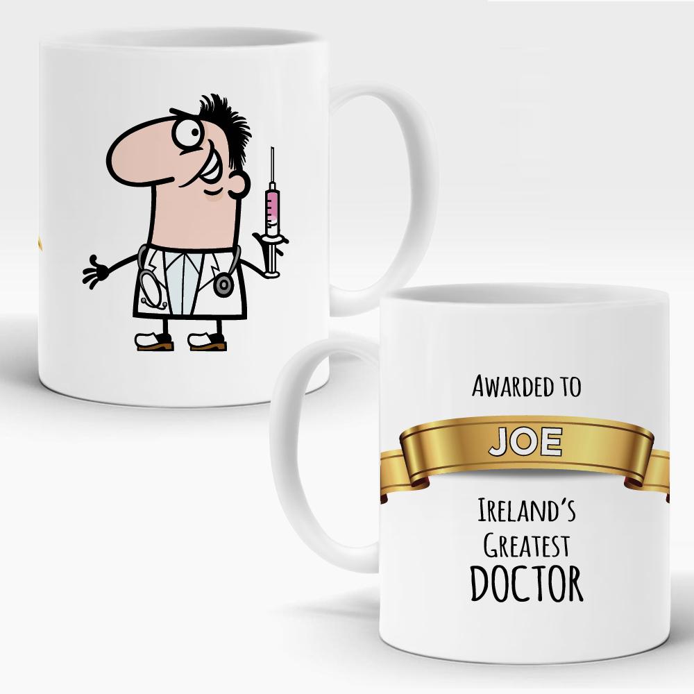 Ireland's Greatest Male Doctor Mug