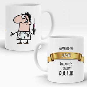 Ireland's Greatest Male Doctor Mug