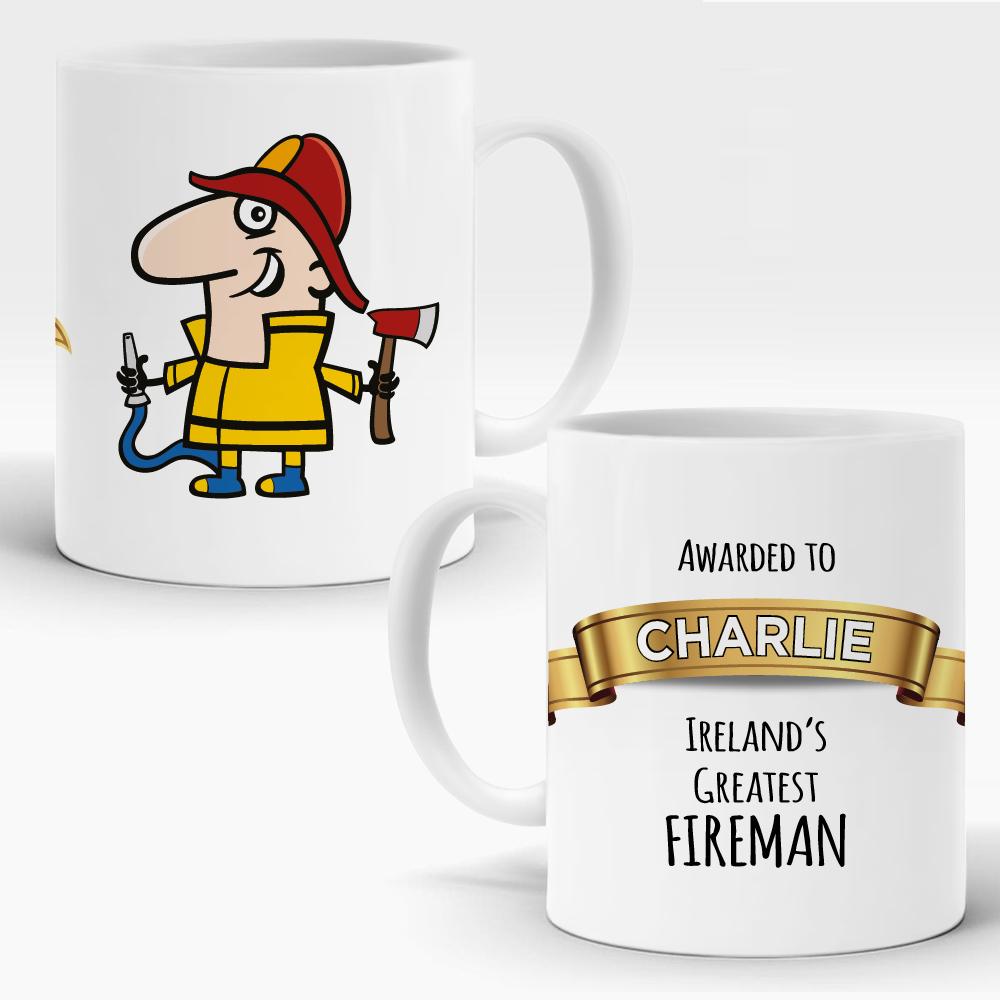 Ireland's Greatest Fireman Mug