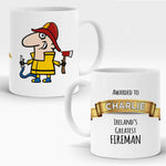 Load image into Gallery viewer, Ireland&#39;s Greatest Fireman Mug
