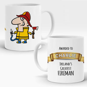 Ireland's Greatest Fireman Mug