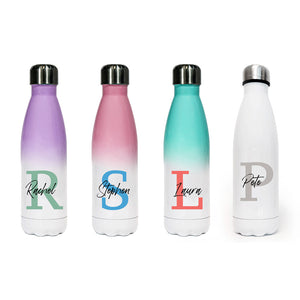 Design Your Alphabet Ombre Bottle