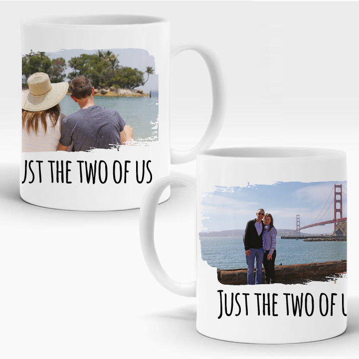 Double Image Paint Brush Mug