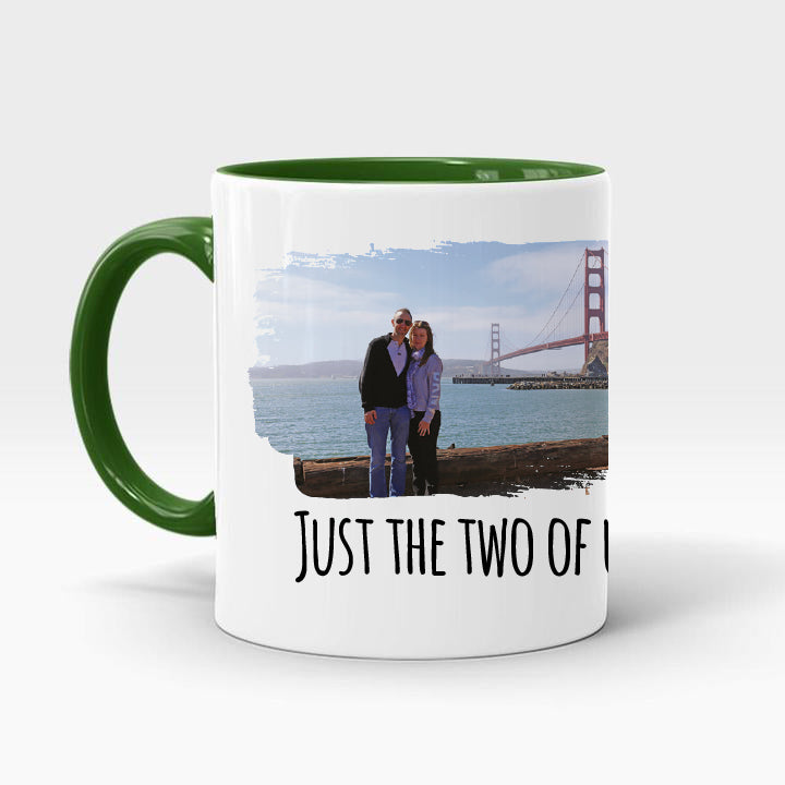 Double Image Paint Brush Mug