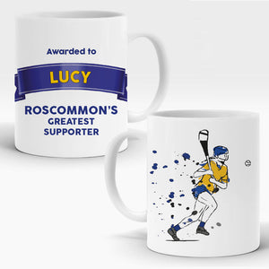 Camogie Greatest Supporter Mug - Roscommon