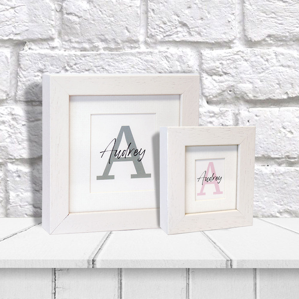 Design Your Alphabet Classic Frame